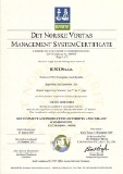 Certificate  ISO/TS 16949:2009 Shumperk, Czech Republic