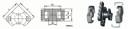 Low Height Profile Ferrite Cores