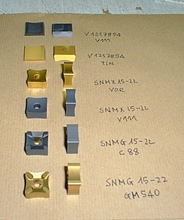 Carbide Cutting Inserts and Holders for Outside Tube Scarfing